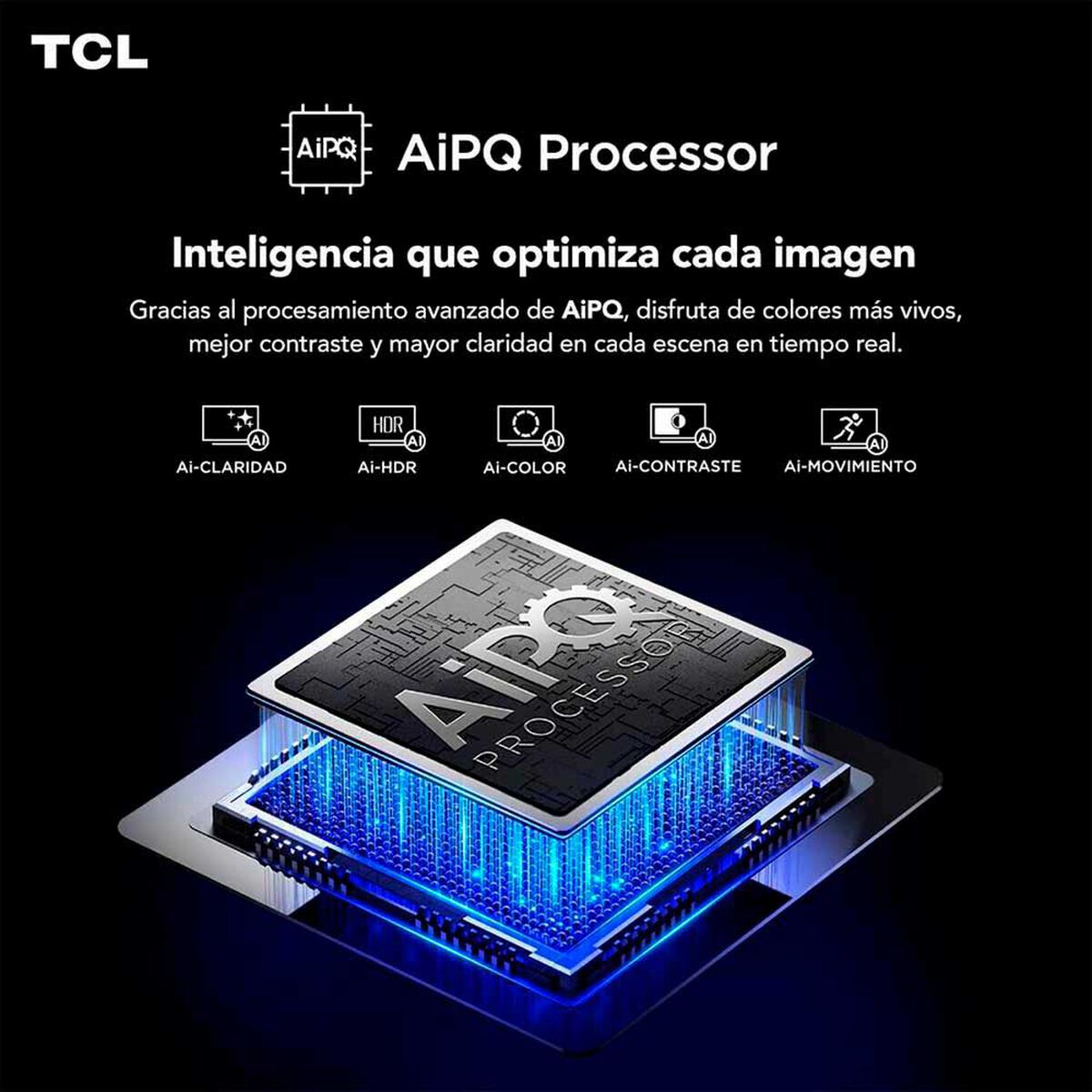 Smart TV QLED 65" TCL 4K UHD Google TV T6C