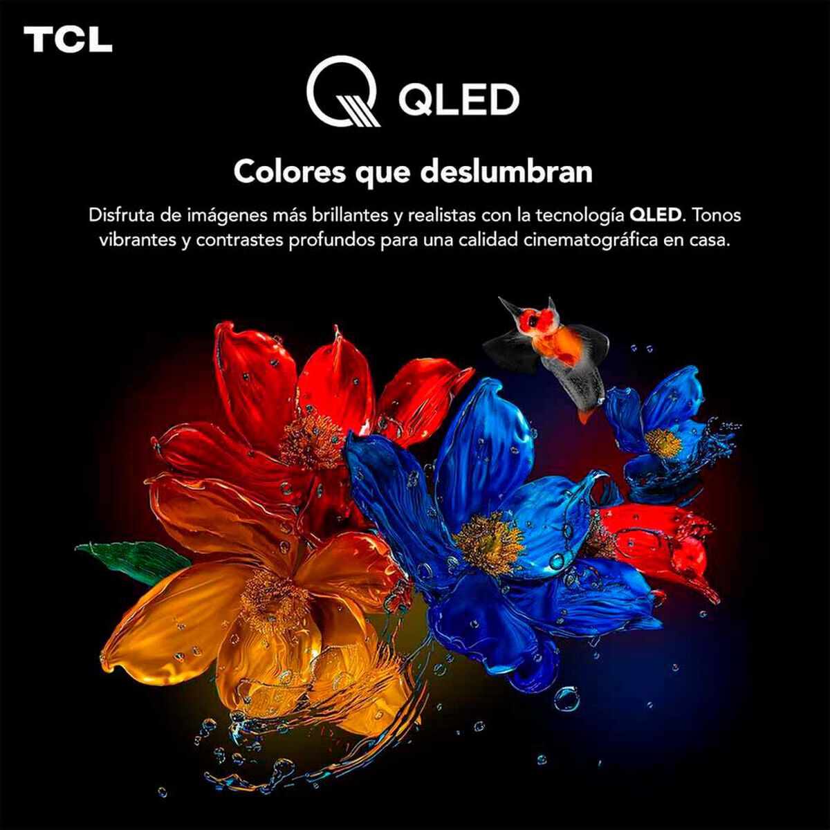 Smart TV QLED 65" TCL 4K UHD Google TV T6C